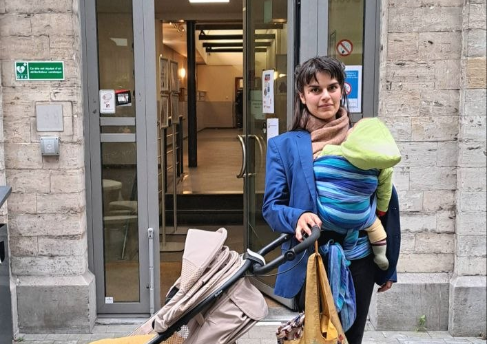 J’ai emmené mon Bébé en colloque de Droit.